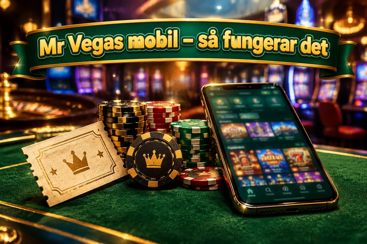 Mr Vegas mobil - så fungerar det