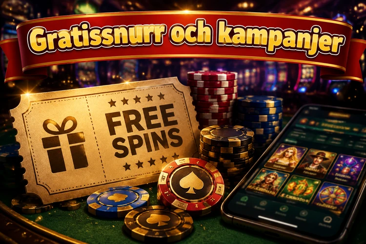 Gratissnurr och kampanjer