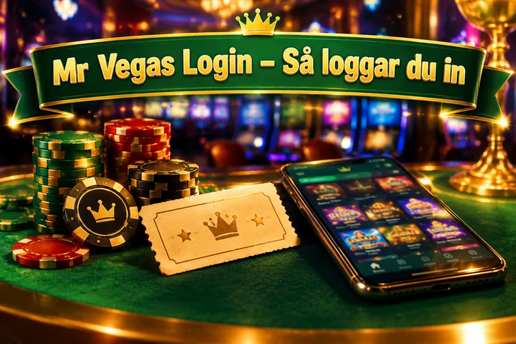Mr Vegas Login - Så loggar du in